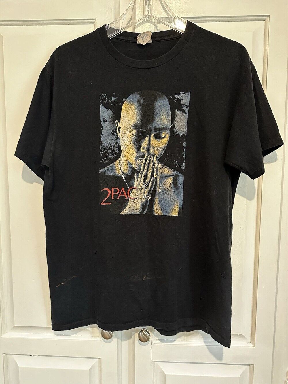 2pac Prayer Tahiti Men’s Size Medium Tupac Shakur Rap Hip Hop Legend Preloved